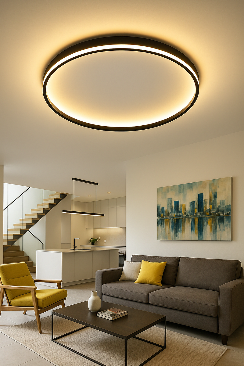 Nordische Runde Deckenlampe