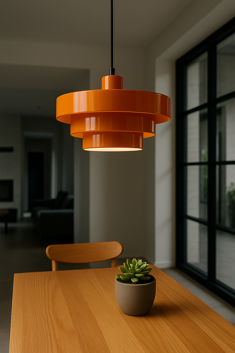 Design-Hängeleuchte mit Vintage-Charme